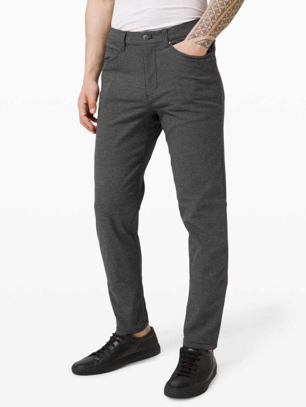 Lululemon Men's ABC Pant Slim *Tech Canvas 34" - Grey
